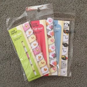 Cute Animal Stick Markers
